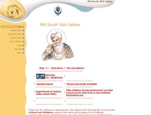 Tablet Screenshot of midsouthsikhsabha.org
